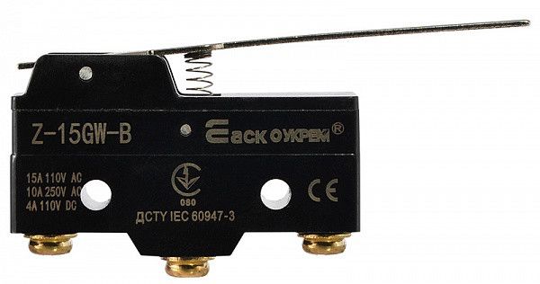 Мікровимикач АСКО-УКРЕМ Z-15GW-B 15А 220В