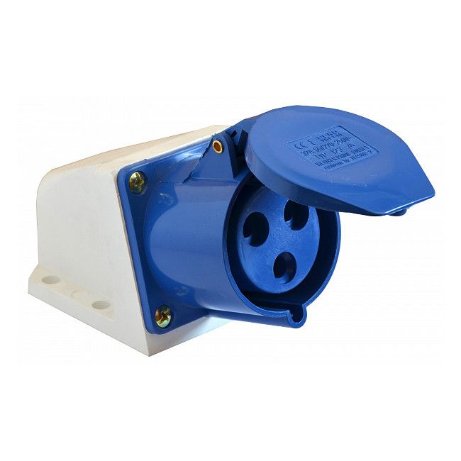 Розетка стаціонарна АСКО-УКРЕМ 32А/3 2Р+РЕ (123)