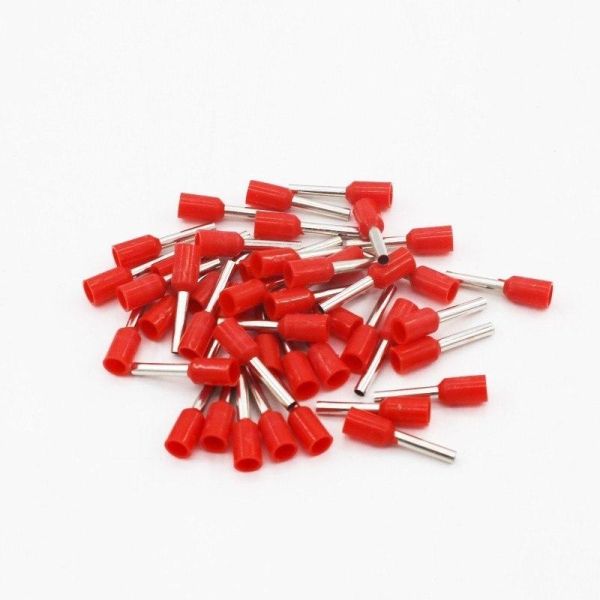 Наконечник трубчастий з ізоляцією АСКО-УКРЕМ НТ 10,0-18 (100шт) червоний