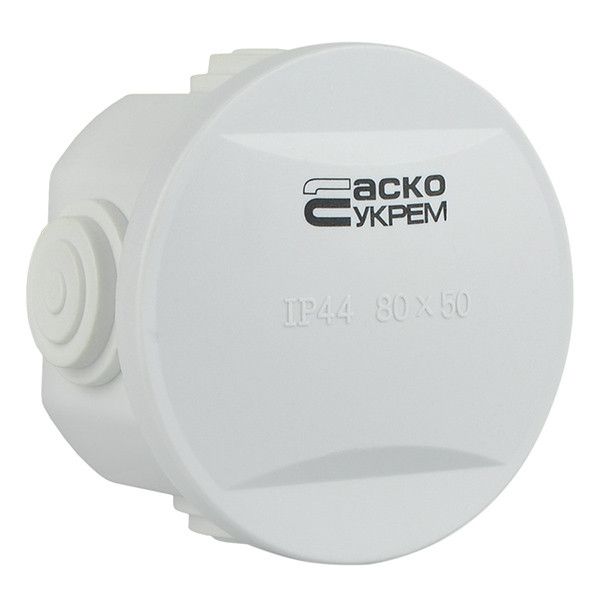 Розподільча коробка АСКО-УКРЕМ 80x50 (TY-RA) IP44