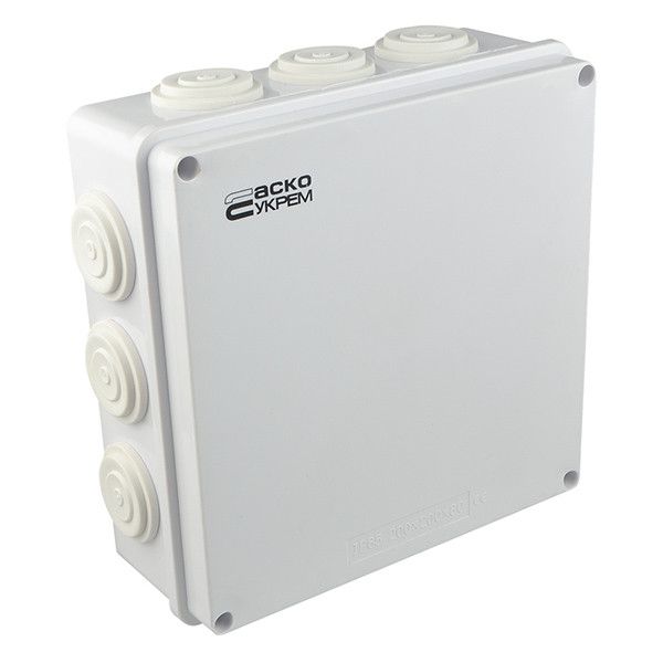 Розподільча коробка АСКО-УКРЕМ 200x200x80 (TY-RA) IP65