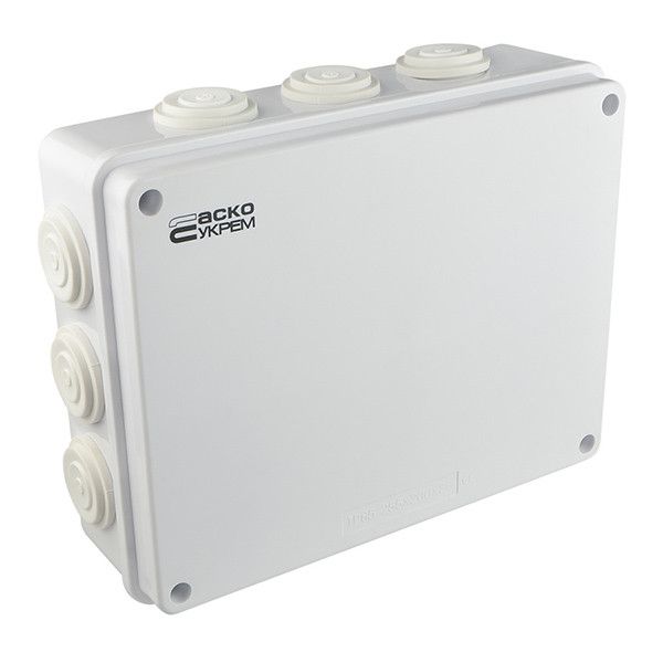 Розподільча коробка АСКО-УКРЕМ 255x200x80 (TY-RA) IP65