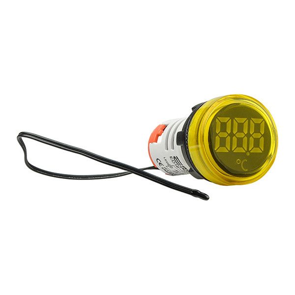 Термометр АСКО-УКРЕМ ED16-22 WD жовтий -25°С - 150°С