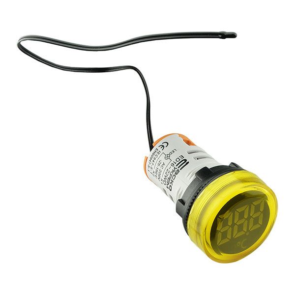 Термометр АСКО-УКРЕМ ED16-22 WD жовтий -25°С - 150°С