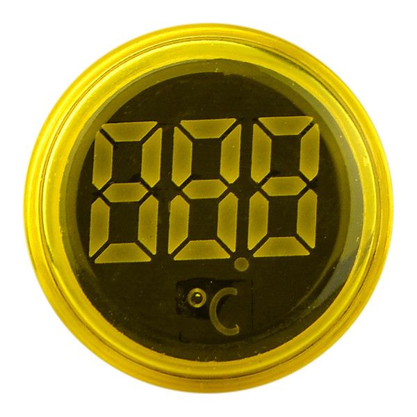 Термометр АСКО-УКРЕМ ED16-22 WD жовтий -25°С - 150°С