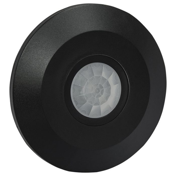 Датчик руху АСКО-УКРЕМ ДР-05C 2000Вт 360град 6м IP20 чорний