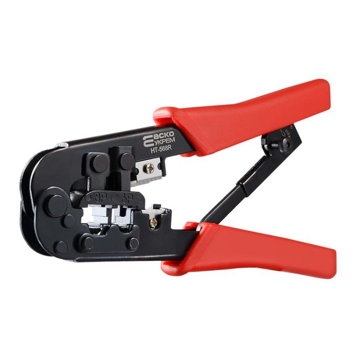 Кримпер АСКО-УКРЕМ HT-568R для обтиску RJ-45, RJ-12, RJ-11