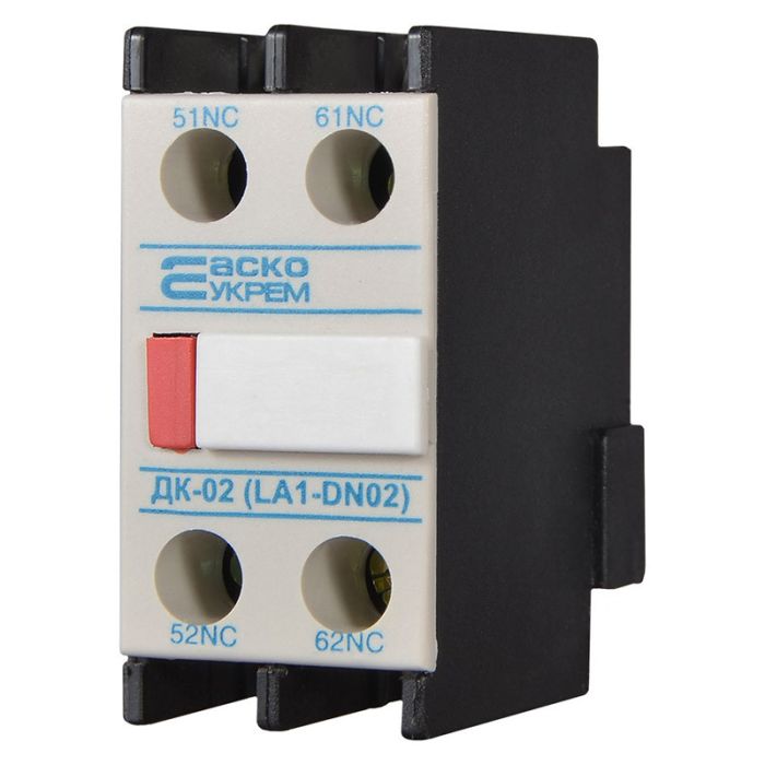 Додаткові контакти АСКО-УКРЕМ ДК-02 (LA1-DN02) 2NC