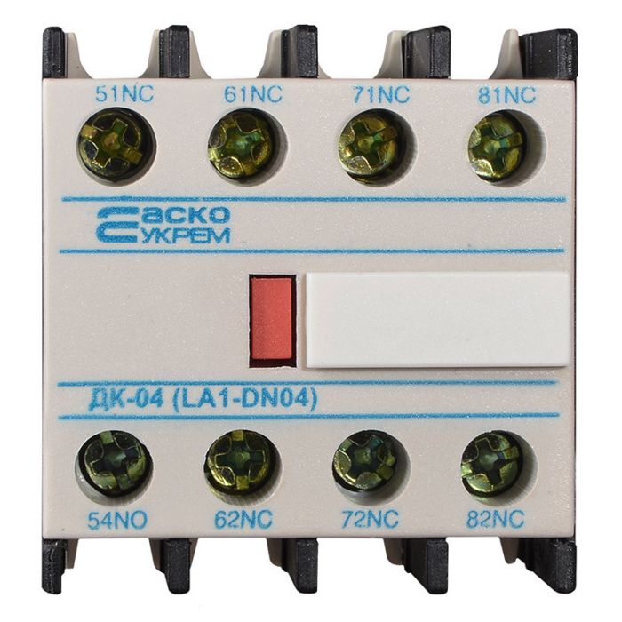 Додаткові контакти АСКО-УКРЕМ ДК-04 (LA1-DN04) 4NC