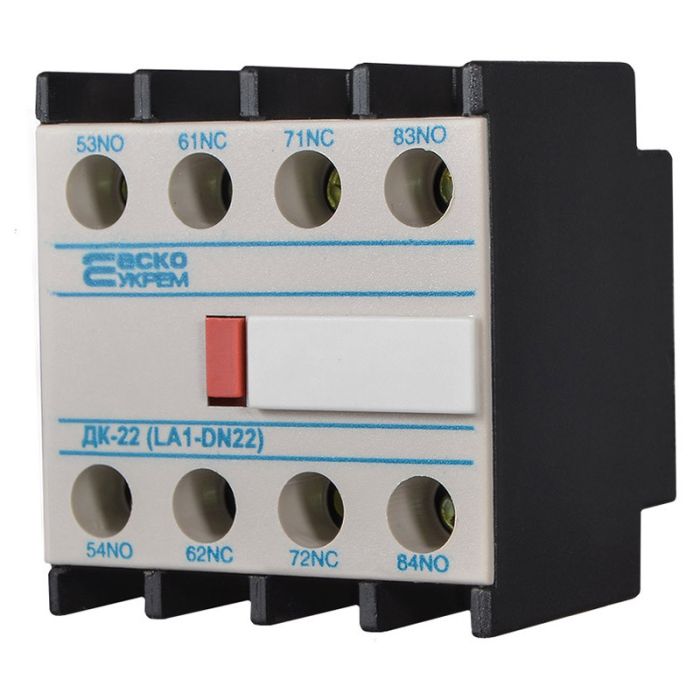 Додаткові контакти АСКО-УКРЕМ ДК-22 (LA1-DN22) 2NO+2NC