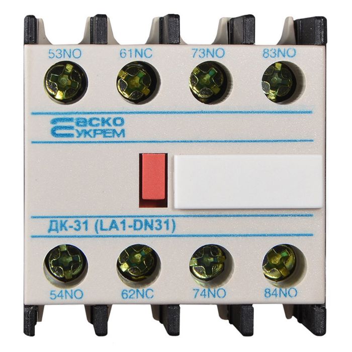 Додаткові контакти АСКО-УКРЕМ ДК-31 (LA1-DN31) 3NO+1NC