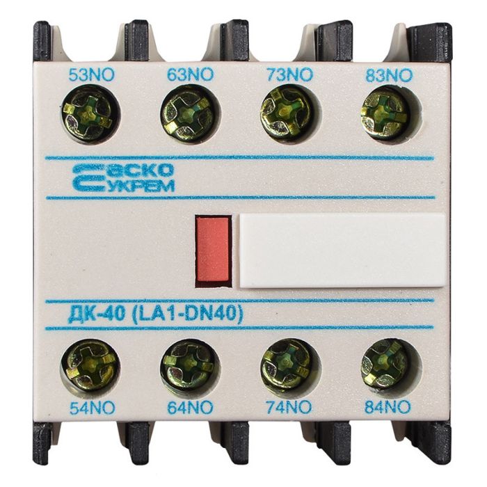 Додаткові контакти АСКО-УКРЕМ ДК-40 (LA1-DN40) 4NO