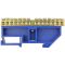 Нульова шина з ізолятором на Din-рейку АСКО-УКРЕМ BC-4А 14 отворів
