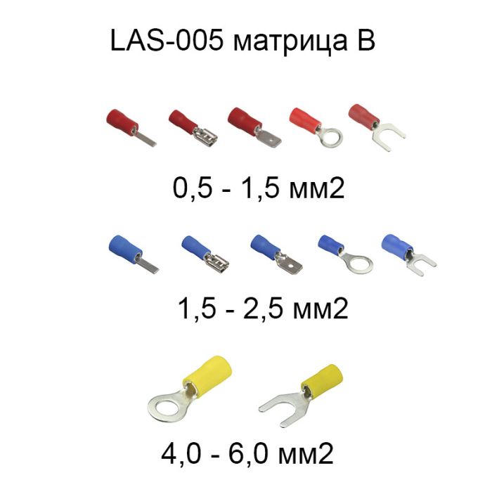 Прес-кліщі АСКО-УКРЕМ LAS-005 універсальні зі змінними матрицями
