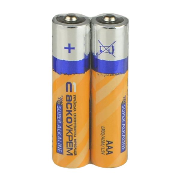 Батарейка АСКО-УКРЕМ Super Alkaline AАА 2 шт