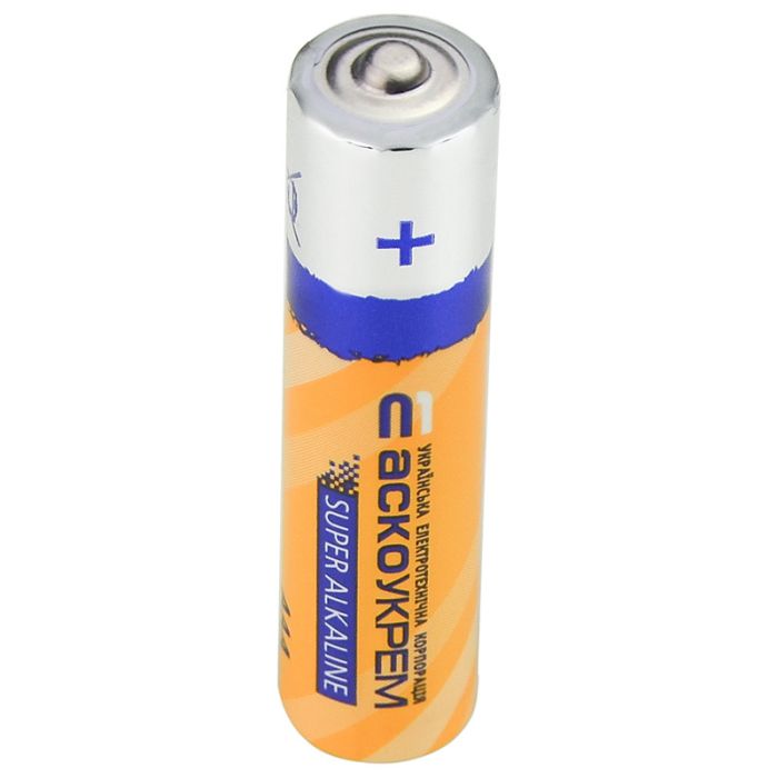 Батарейка АСКО-УКРЕМ Super Alkaline AАА 4 шт