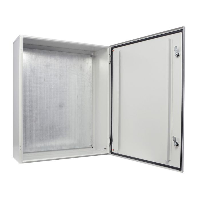 Корпус з монтажною панеллю металевий 800х650х250 мм АСКО-УКРЕМ Ubox IP54