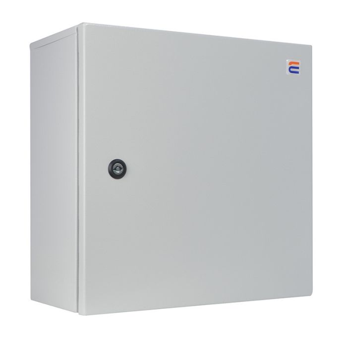 Корпус з монтажною панеллю металевий 400х400х200 мм АСКО-УКРЕМ Ubox IP31