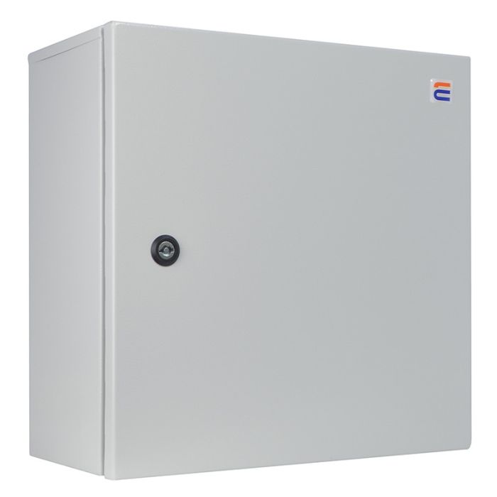 Корпус з монтажною панеллю металевий 400х400х250 мм АСКО-УКРЕМ Ubox IP31