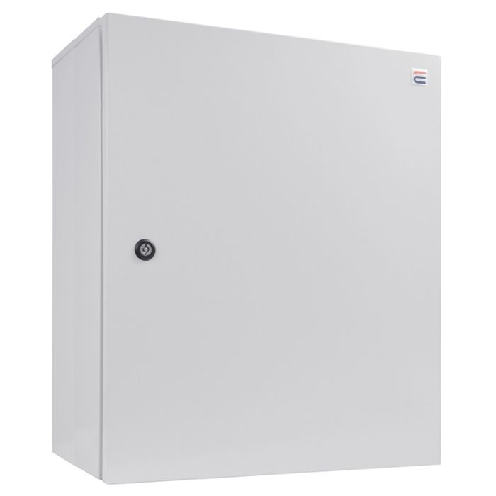 Корпус з монтажною панеллю металевий 600х500х250 мм АСКО-УКРЕМ Ubox IP54