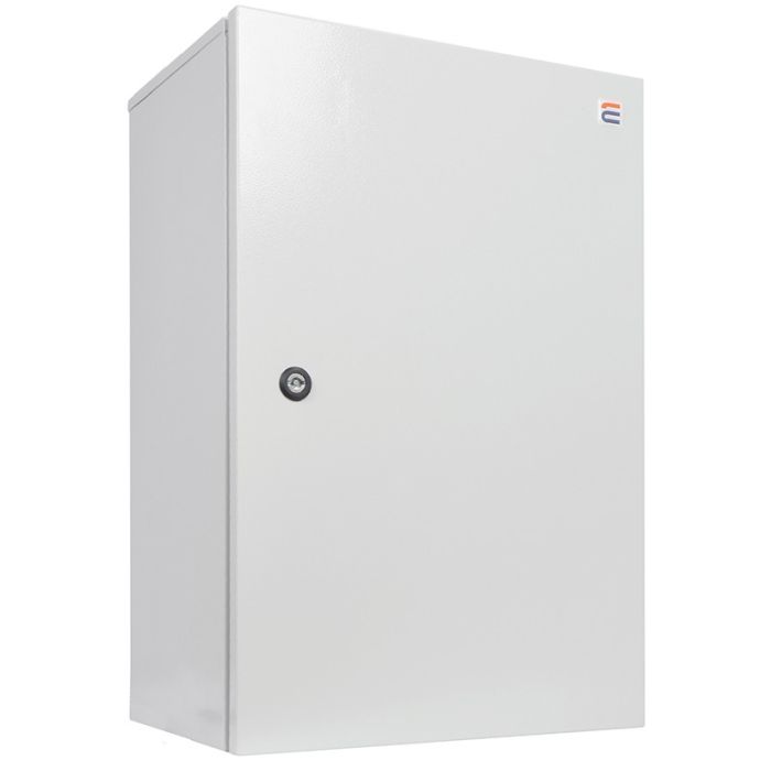 Корпус з монтажною панеллю металевий 600х400х200 мм АСКО-УКРЕМ Ubox IP54