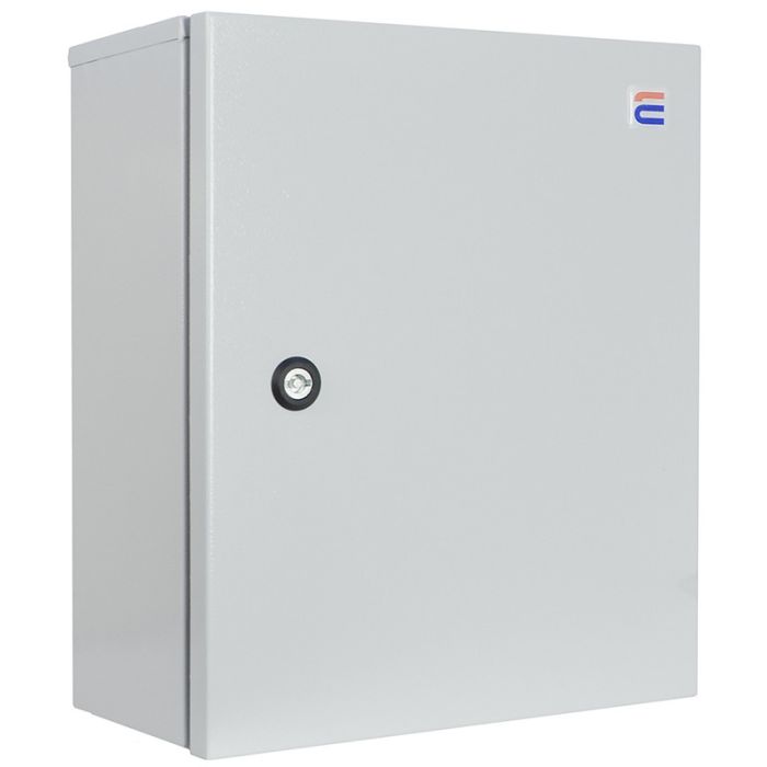 Корпус з монтажною панеллю металевий 500х400х250 мм АСКО-УКРЕМ Ubox IP54