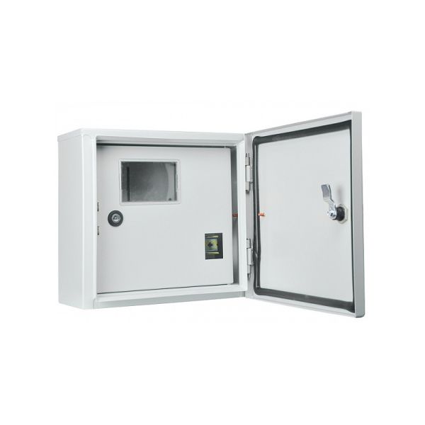 Корпус обліку металевий навісний на 4 модулі 1ф. лічильник АСКО-УКРЕМ Ubox IP54