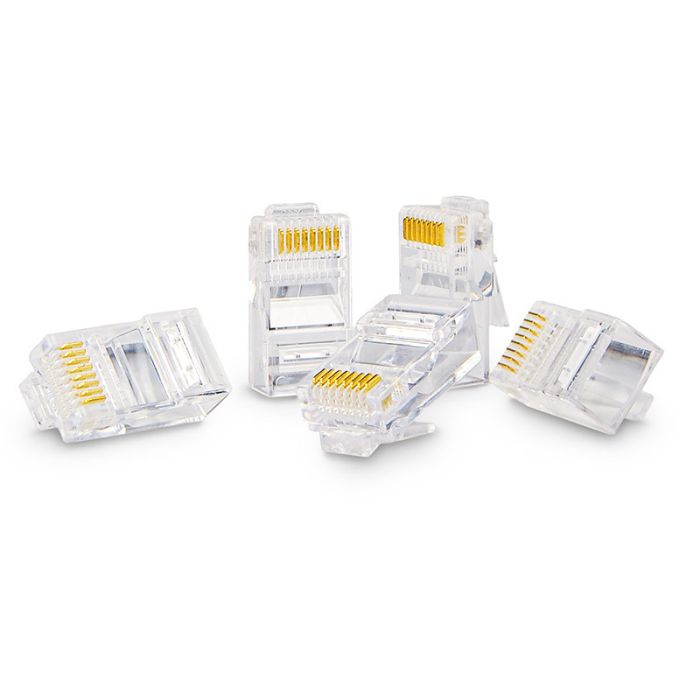 Конектор RJ-45 UTP (Сat.5e,8P8C) АСКО-УКРЕМ (пачка 100 шт)