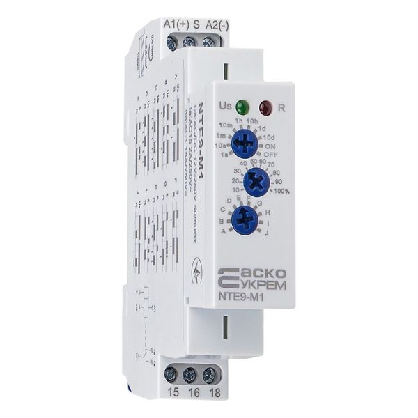 Реле часу багатофункціональне АСКО-УКРЕМ NTE9-M1 AC/DC 12-240В