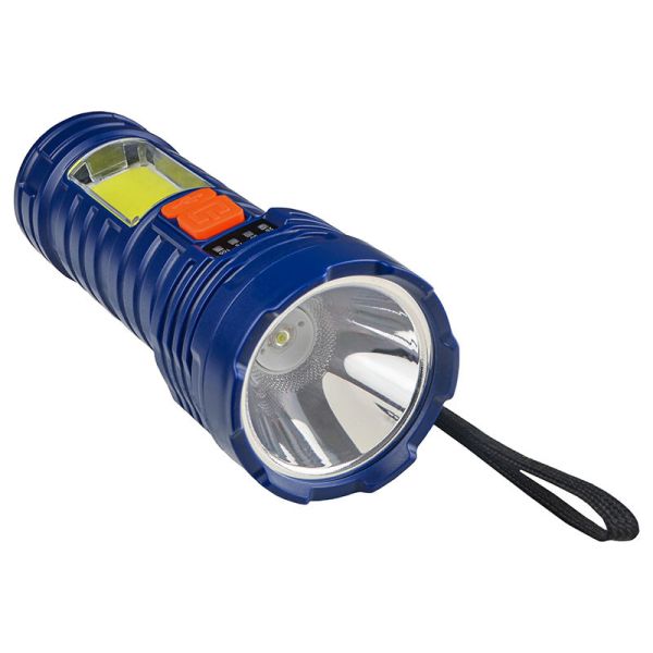 Ліхтарик акумуляторний світлодіодний ручний PF400R ECOНОМЕ (ECO018001011)