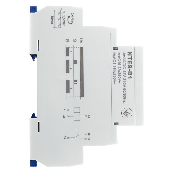 Реле часу АСКО-УКРЕМ NTE9-B1 AC/DC 12-240В затримка на вимкнення