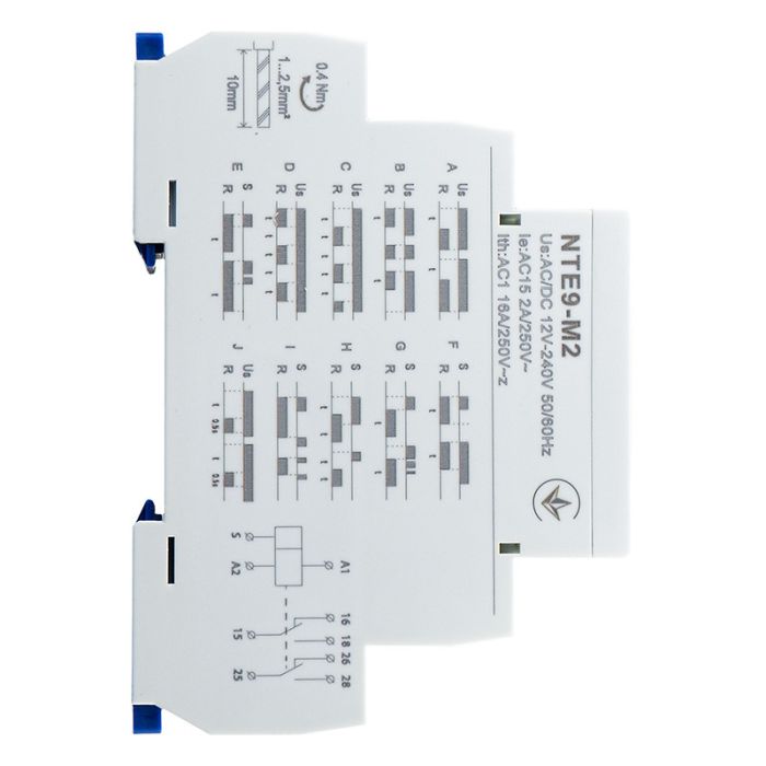 Реле часу багатофункціональне АСКО-УКРЕМ NTE9-M2 AC/DC 12-240В