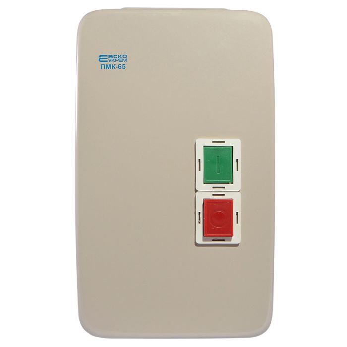 Пускач у корпусі АСКО-УКРЕМ ПМК 65 (LE1-D65) 65А IP54 котушка управління 380В