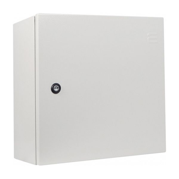 Корпус з монтажною панеллю металевий 400х400х200 мм АСКО-УКРЕМ Ubox IP65