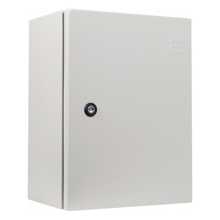 Корпус з монтажною панеллю металевий 400х300х200 мм АСКО-УКРЕМ Ubox IP65