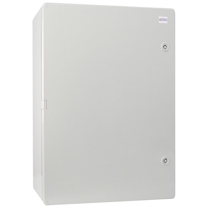 Корпус пластиковий з монтажною панеллю 500x700x250 АСКО-УКРЕМ UBox IP65 непрозорі дверцята
