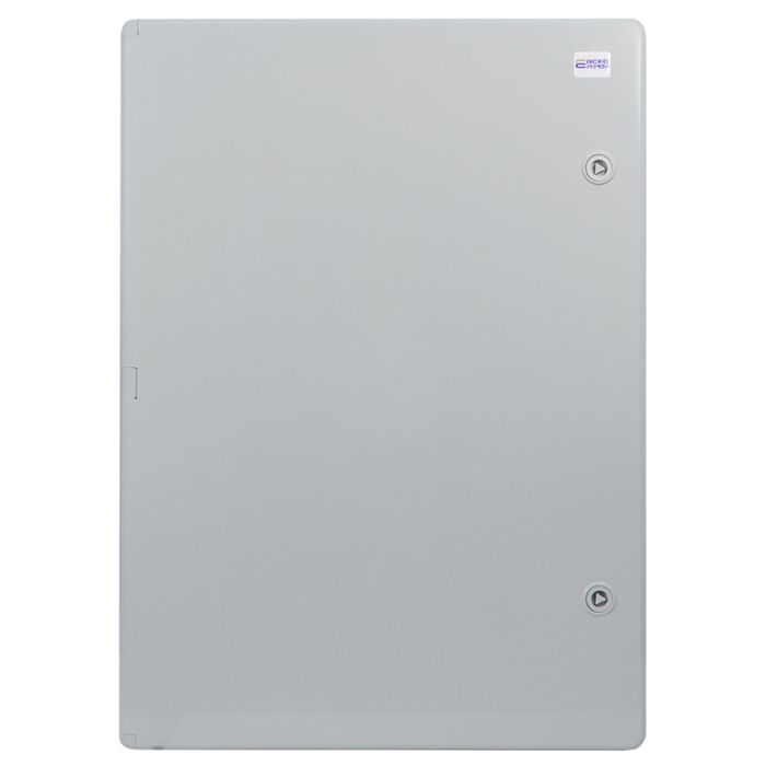 Корпус пластиковий з монтажною панеллю 500x700x250 АСКО-УКРЕМ UBox IP65 непрозорі дверцята