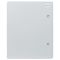 Корпус пластиковий з монтажною панеллю 400x500x240 АСКО-УКРЕМ UBox IP65 непрозорі дверцята