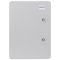 Корпус пластиковий з монтажною панеллю 250x350x150 АСКО-УКРЕМ UBox IP65 непрозорі дверцята