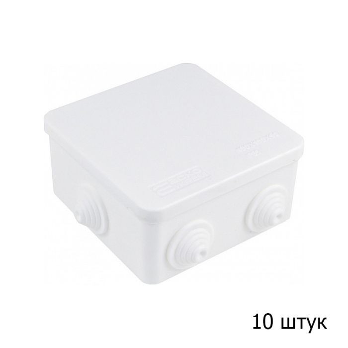 Розподільча коробка АСКО-УКРЕМ 100x100x50 UAtmo (10шт) IP55