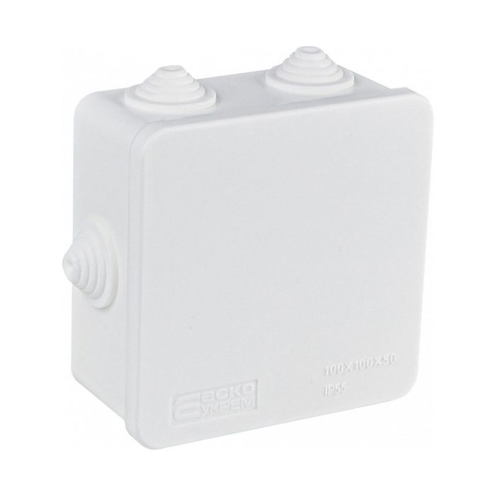 Розподільча коробка АСКО-УКРЕМ 100x100x50 UAtmo (10шт) IP55
