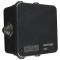 Розподільча коробка АСКО-УКРЕМ 85x85x50 UAtmo Jet Black IP55 чорна