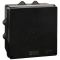 Розподільча коробка АСКО-УКРЕМ 150x150x70 UAtmo Jet Black IP65 чорна