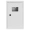 Корпус обліку металевий вбудований на 12 модулів 3ф. лічильник АСКО-УКРЕМ Light Ubox IP31