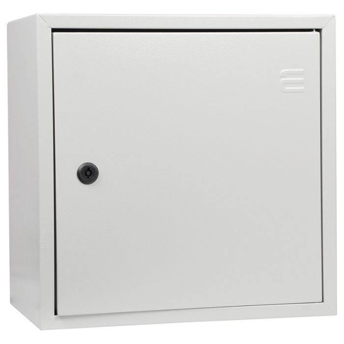 Корпус з монтажною панеллю металевий 400х400х250 мм АСКО-УКРЕМ Light Ubox IP31