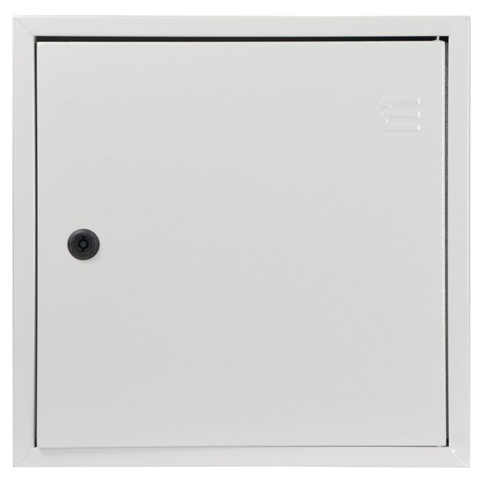 Корпус з монтажною панеллю металевий 400х400х250 мм АСКО-УКРЕМ Light Ubox IP31