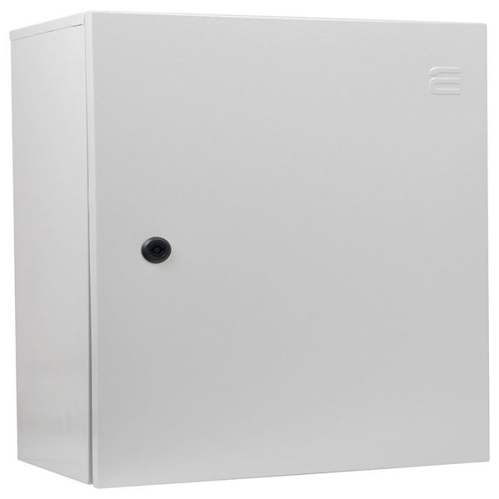 Корпус з монтажною панеллю металевий 400х400х200 мм АСКО-УКРЕМ Light Ubox IP54