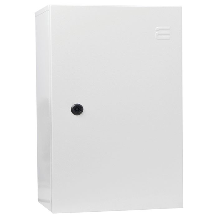 Корпус з монтажною панеллю металевий 400х300х200 мм АСКО-УКРЕМ Light Ubox IP31