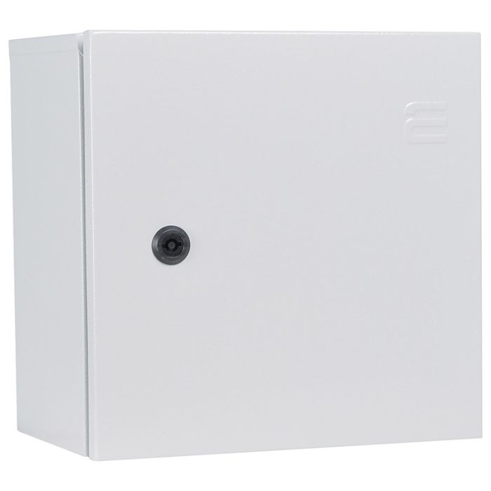 Корпус з монтажною панеллю металевий 300х300х200 мм АСКО-УКРЕМ Light Ubox IP54