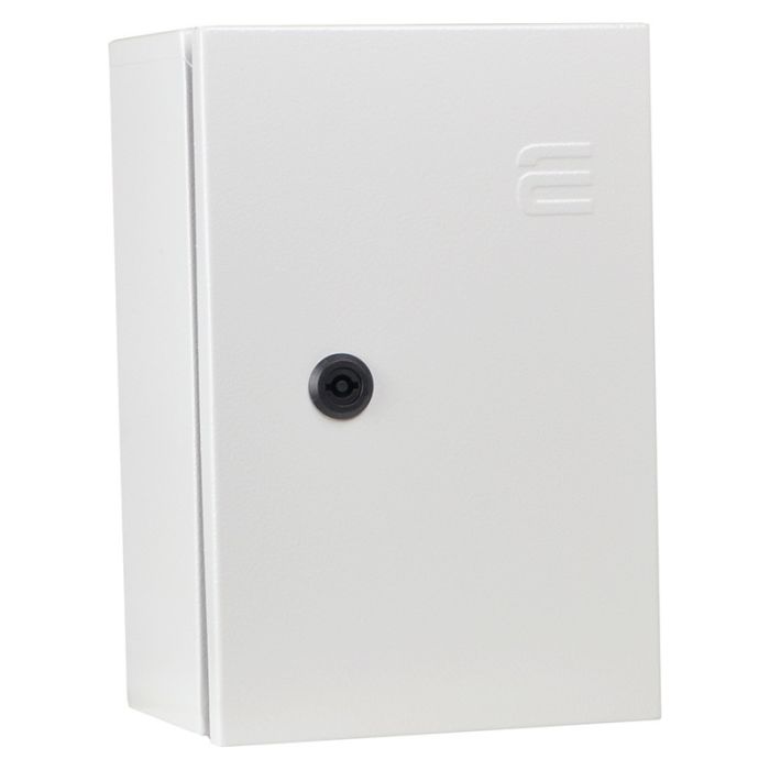 Корпус з монтажною панеллю металевий 300х200х150 мм АСКО-УКРЕМ Light Ubox IP54